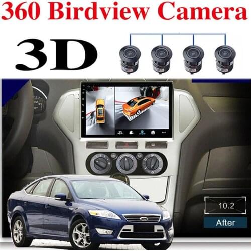 For Ford Mondeo 2006~2013 Car Multimedia GPS Accessory Radio Navigation NAVI Player Built-in CarPlay 360 BirdView 3D