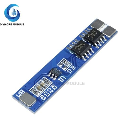 BMS 2S 5A 7.4V/8.4V 18650 Lithium Battery Charger Board Protection PCB PCM For Power Bank Charging DIY Kit