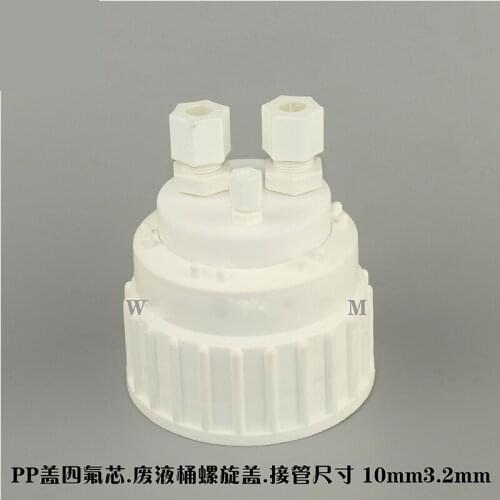 All PP Material Waste Liquid Barrel Can Be Sterilized by High Temperature 10 Liters with Screw Top Screw Cap Portable Large