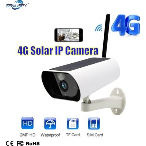 4G Solar Powered 1080P Bullet IP Camera X11 waterproof outdoor Security cctv camera with Night Vision Motion Detection