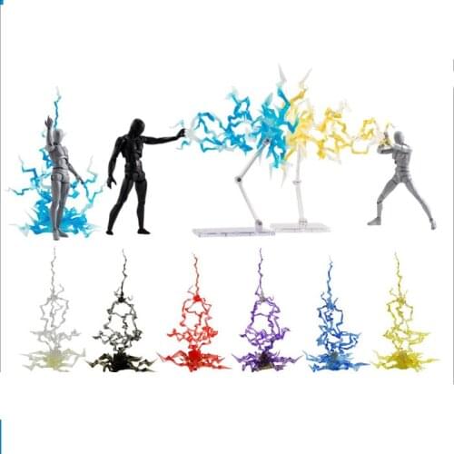 Lightning Special Effects Part for EFFECT IMPACT 1/6 Figure - Transparent Lightning Effects