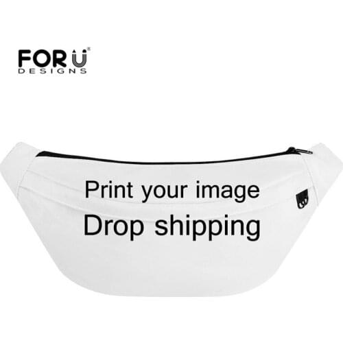 FORUDESIGNS Waist Bag Custom Belt Bag for Women/Men Cross Body Bag Chest Phone Pouch Coin Purse Cool Waist Packs Hip Bag