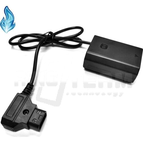 DTAP BTap PTap to NP-FZ100 NP FZ100 Dummy Battery DC Coupler for Sony Camera Alpha 9 A9 ILCE-9 ILCE-7M3 A7RIII A7 III Alpha 1