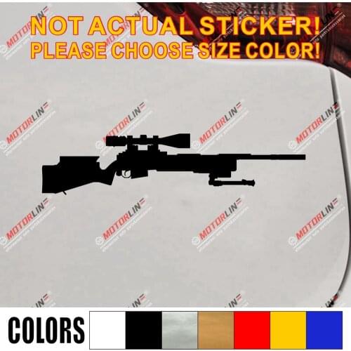 M40A3 Sniper M40 Rifle Car Vinyl Decal Sticker pick size color