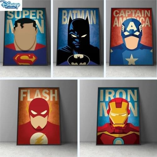 Avengers Art Marvel Champions Avengers Superhero Classroom Canvas Poster prin Wall Art Nursery Minimal Movie Poster Decoration