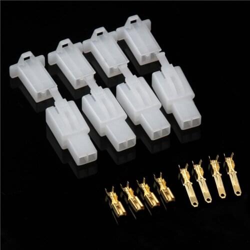 60PC 2.54mm Dupont Connector Set Electrical Cable Jumper Wire Pin Header Housing Male/Female 2Pin Terminal Connector Kit