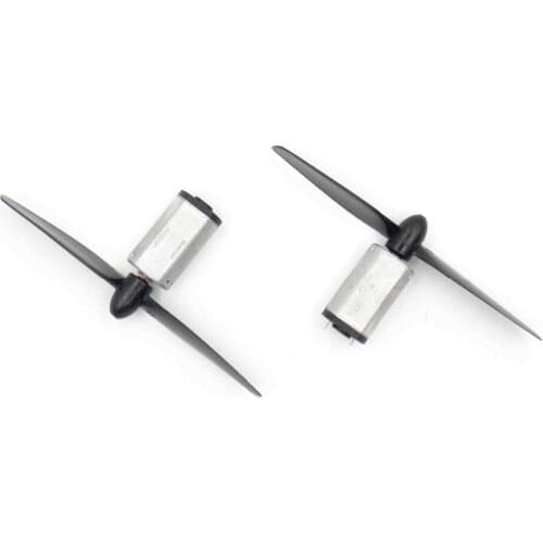 A pair of high magnetic N30 motor 4 axis aircraft Mini glider small motor propeller set motor driver module