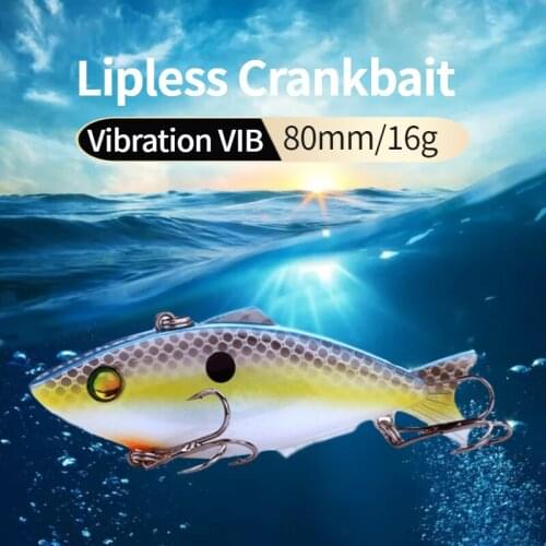 Banshee Waver Ghost VIB Vibe Vibration VV03 Rattle Virbrtor Sound Wobbler Rattle Sinking Fishing Lure Lipless Crankbait