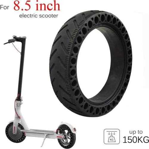 Novel-8.5 inch Electric Scooter Honeycomb Shock Solid Tires Durable Rubber Solid Tire for Xiaomi M365/1S/Pro