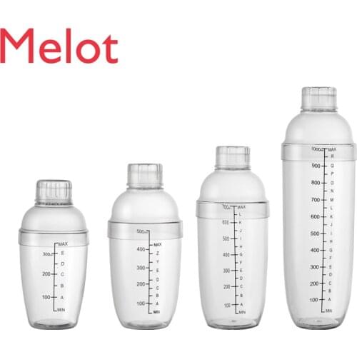 With Scale Wine Shaker Shaker Cup Shaker Pc Resin Shaker Cocktail Shaker Milk Tea Shaker