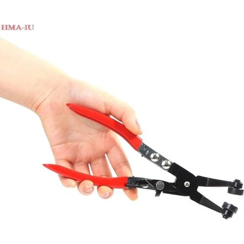 45degree Angled Swivel Locking Car Pipe Hose Clamp Pliers Fuel Coolant Clip Tool