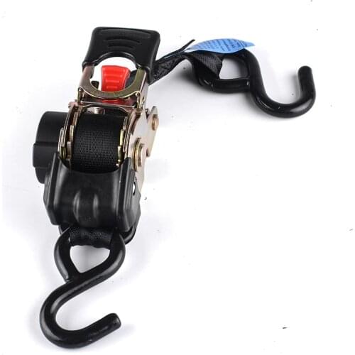 Universal 1.8M Auto Retractable Ratchet Tie Down Starp