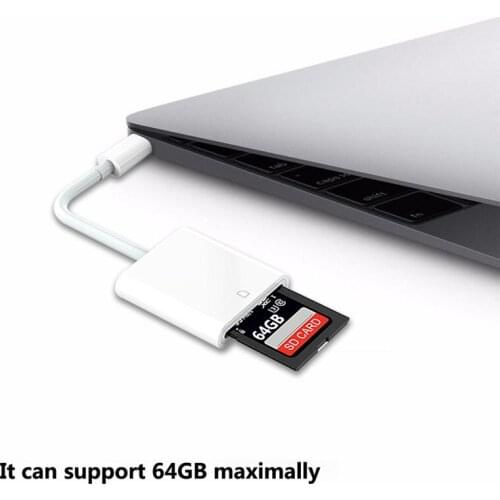 USB 3.1 Type C To Micro SD TF Card Reader OTG Adapter For PC Cell Phone