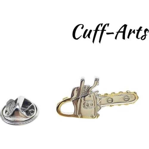 Brooch Lapel Pin For Men Badge Chainsaw Lapel Pin Badge Novelty Lapel Pin Brooches By Cuffarts P10319