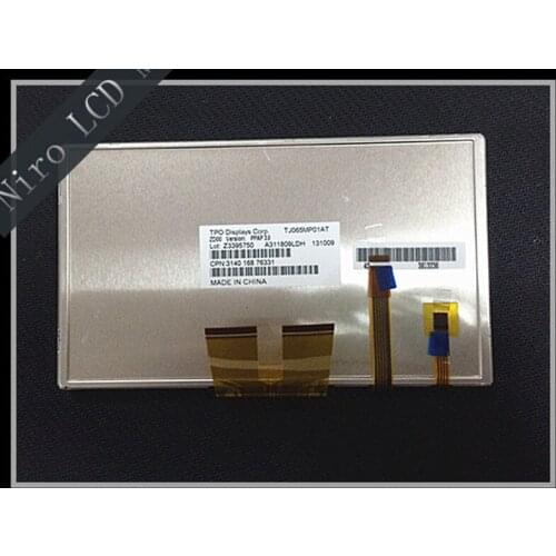 100% Brand New Original Car Navigation 6.5" LCD Display Screen TJ065MP01AT LCD Panel For Car Auto Spare Parts