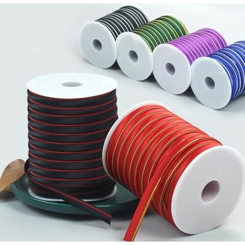 8.5mm 50Meter/roll Bias Cord Satin Bias Tape Binding Tape handmade For DIY Garment Sewing And Trimming Bed cover