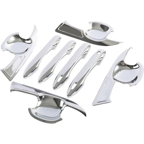 8PCS Car Modified Door Handle Covers Door Bowls for Toyota Camry 2018-2020