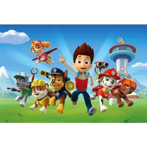 Anime Animal Patrol Diamond Painting Diamond Mosaic Cross Stitch Kits Full Diamond Embroidery Room Decoration