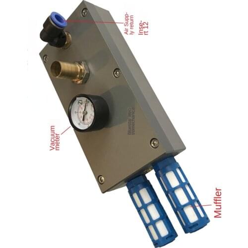 Large flow vacuum generator VTM700-06 flow 700L diameter 3/4) KV800-90 VTM750-80