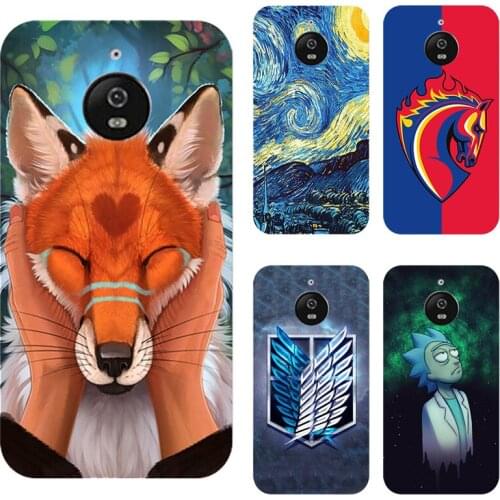 For Motorola Moto E4 Plus Case EU Version XT1770 XT1773 5.5" Silicon Soft TPU Cover For Motorola Moto E Plus (4th Gen.) Coque