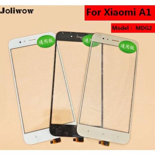 For Xiaomi Mi A1 MiA1 MDG2 Touch Screen Glass Digitizer Sensor Touchpad Replacement Front Glass Touch Panel Touch Sensor