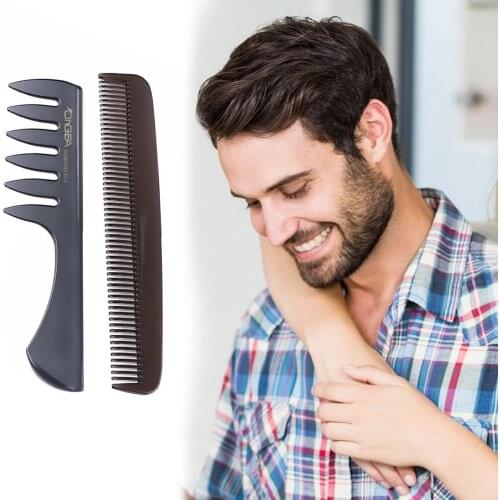 Double Side Fish Bone Shape Hair Brush Barber Hair Dyeing Cutting Tooth Combs Easy Use Practical Hair Styling Tools