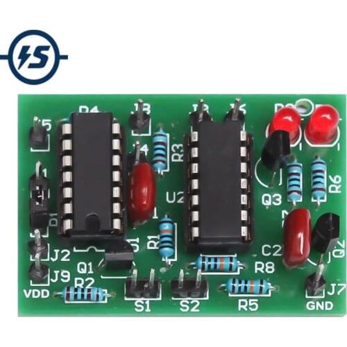 Electronic DIY Kit D Flip-Flop Circuit Suite Welding Practice Electronic Suite Professional Examination Basics-D Trigger Kit