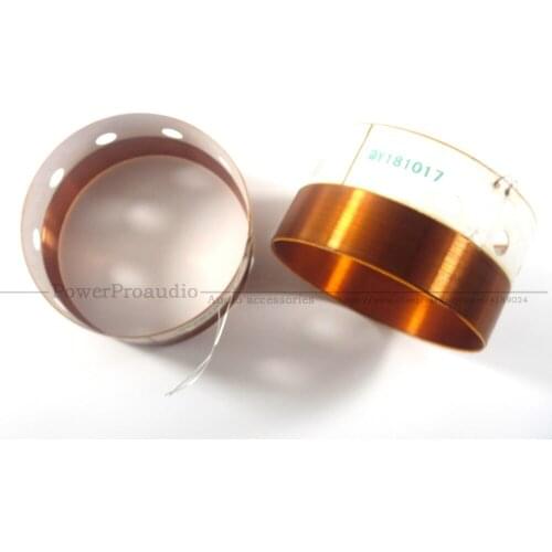 2x hiqh Quality Replacement Voice coil For RCF MB12N351-8 8Ohm Tweeter Speaker In/Out Voice coil 8 Ohm