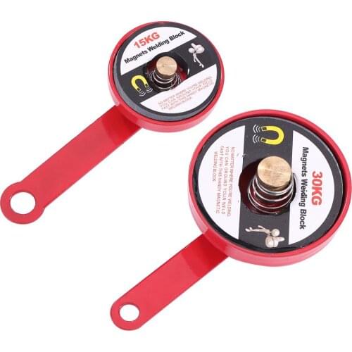 Strong Magnetic Welding Ground Magnet Copper Rod Contacts Iron Directly Welding Locator Holder Welding Accessory for Welding Gun