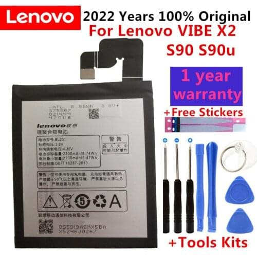 Original BL231 For Lenovo VIBE X2 Lenovo S90 S90u New Li-ion Replacement Battery 2300Mah High Capacity Phone Batteries