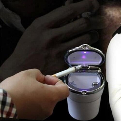 Car Styling auto Cigarette ashtray with LED lamp For Honda Crosstour Jazz City CRV XRV Accord Odeysey Civic JADE Crider Spirior