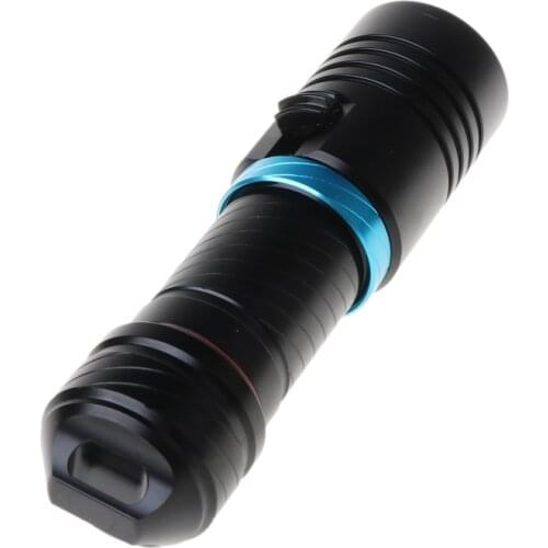 Portable LED Diving Flashlight Electric Torch Underwater Waterproof Dive Lantern Light Lamp Outdoor Activities