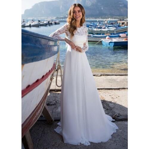 Ruby Bridal Chiffon Wedding Dresses