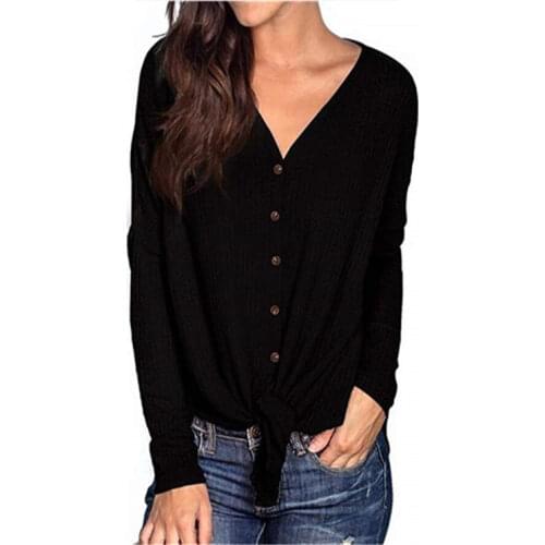 YXLUOKY Women's Knitted T-shirts