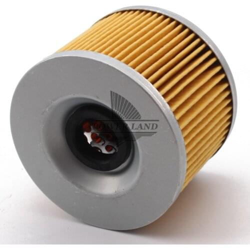 Yellow Motorcycle Engine Oil Filter Machine Filter Fits for Kawasaki EL/EX250 Z400/440/500/550/650/750/900 ZR/ZX/ZRX/400