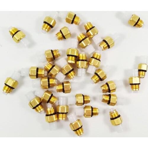 10pcs Air Suspension Spring Repair Kit Air Valve M10*1 for Q7 VW Touareg Cayenne 955 Jeep brand new Air Connector Brass Fittings