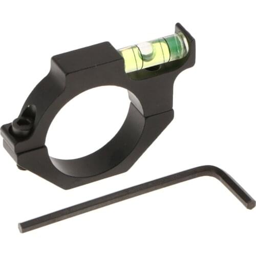 30mm Aluminum Alloy Sight Fixture Tube Telescope Bubble Spirit Level