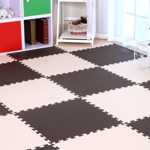 JCC Leaf Pattern Baby EVA Foam Puzzle Play Mat /kids Rugs carpet Interlocking Exercise Floor for children Tiles 60*60*1.2cm