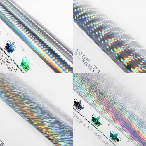 Funadaiko hot stamping foil for fishing lure Japan Holographic paper DIY fishing Accessory Holographic Laser 60cm*120m