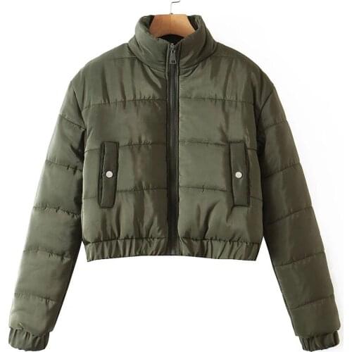 Женские модные пуховики JEYZY China At AliExpress