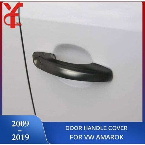 ABS Balck Door Handle Bowl Cover For volkswagen Vw Amarok 2009 2010 2011 2012 2013 2014 2015 2016 2017 2018 2019