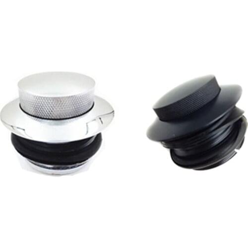 Motorcycle Flush Pop Up Reservoir Gas Cap Vented Fuel Tank Screw For Harley Sportster Chopper Touring