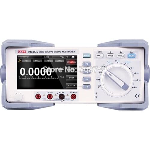 UT8804N Bench Top Multimeter 1000V 20A 59999 Counts Digital Multimeter Tester Auto Range Multimetro Digital Voltmeter Ohm