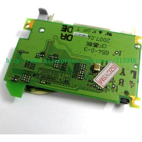 90%NEW CF Compact Flash Memory Card Receptacle Tray Unit Replacement For Nikon D300 Digital Camera Repair Part