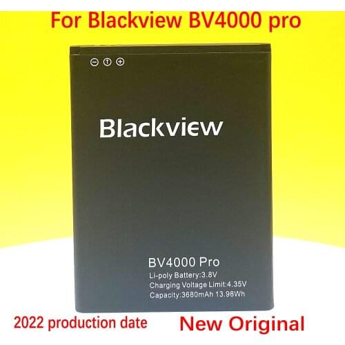 New 100% Original 3680mAh BV 4000 Battery For Blackview BV4000 Pro MTK6580A Mobile Phone High Quality +Tracking Code