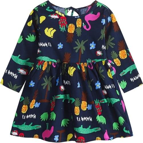 Floral Girls Baby Girl Dresses Girl Dresses 2021 Summer Childrens Clothing Dresses for Girl Vestido Infant Girl Clothes