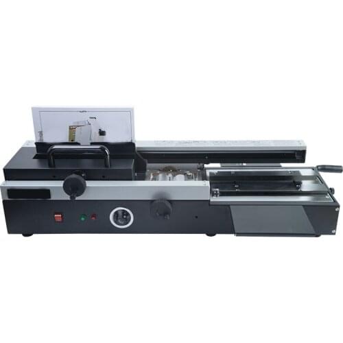 Manual Hot Melt Glue Binding Machine 4 Cm Thick Album Book Paper A4 Stapler with Manual Cutter