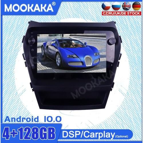Android10 Touch Screen For Hyundai IX45 Santa Fe 2014-18 Car GPS IPS Car Multimedia Tesla Player Head Unit Audio Radio Navigtion