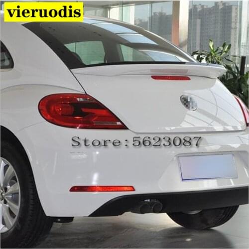 For Volkswagen Beetle Spoiler High Quality ABS Material Car Rear Wing Primer Color Rear Spoiler 2012-2019