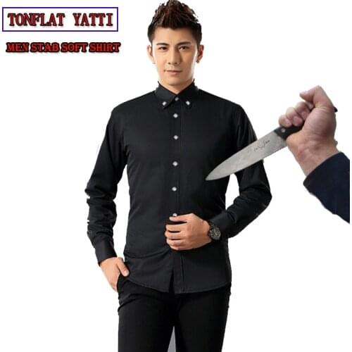 Self Defense Tactical Swat Police Gear Anti Cut Knife Cut Resistant Shirt Anti Stab Proof Long Sleeved Military Security Clothin